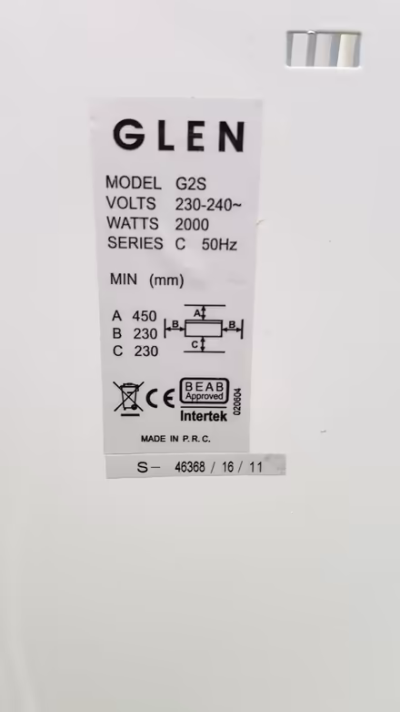 Photo of free Electric convector heater (AB32) #3