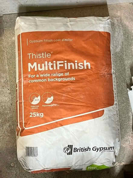 Photo of free Thistle MultiFinish plaster (Loughborough, LE11) #1