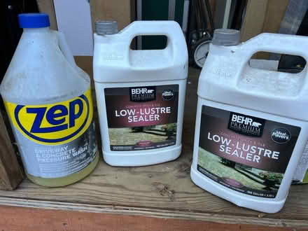 Photo of free Concrete cleaner and sealer (Calderon and Mercy) #1