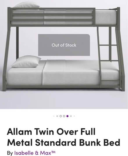 Photo of free Twin over full bunk bed (Woodfield Rd &Airpark Rd) #2