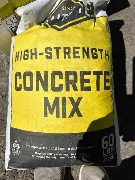 Photo of free Concrete mix (Camas - Livingston Mountain) #1