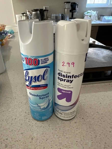 Photo of free 2 cans disinfectant spray (Torrance 90501 near Hull MS) #1