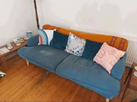 Photo of free Ikea Stocksund 3-seater COVERS ONLY (Crystal Palace, SE19) #1