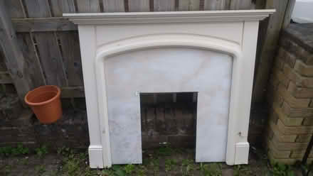 Photo of free Wooden Fireplace with Marble Effect (Penrith CA11) #1