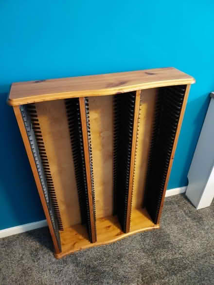 Photo of free Pine wood dvd shelves (Grantham) #2