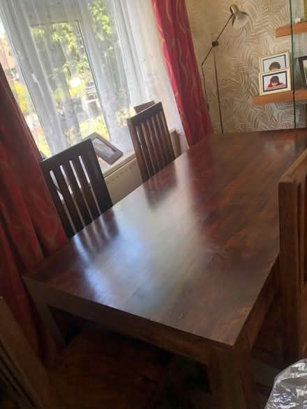 Photo of free Solid wood dining table (Epsom KT18) #1