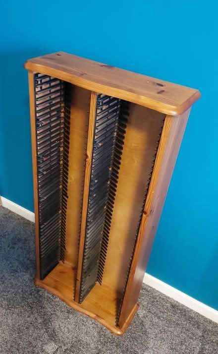 Photo of free Pine wood dvd shelves (Grantham) #1