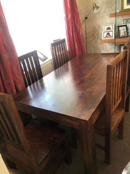 Photo of free Solid wood dining table (Epsom KT18) #2
