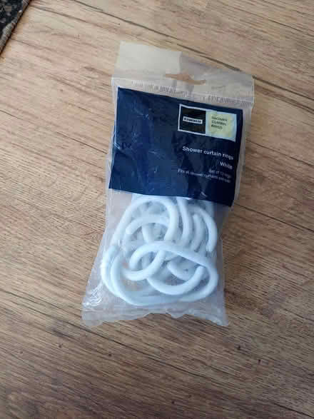 Photo of free Shower curtain rings (Ewell KT19) #1