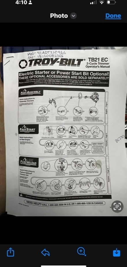 Photo of free Gas powered weed wacker (Camas - Livingston Mountain) #4