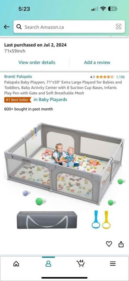 Photo of Xlarge play pen (Southkeys) #1