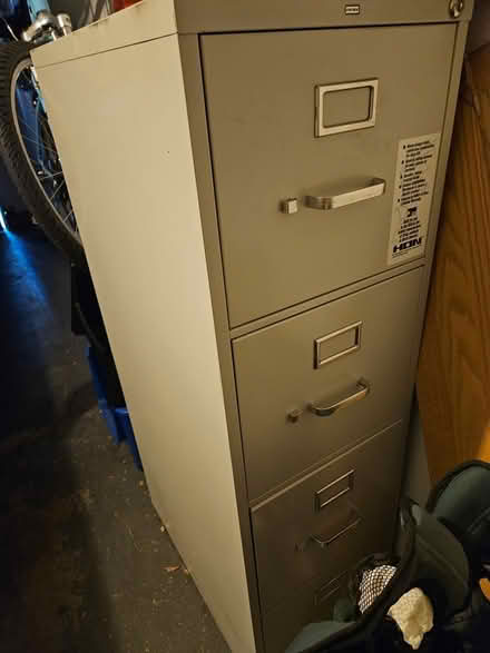 Photo of free Tall filing cabinet (Campbell near Pruneyard) #1