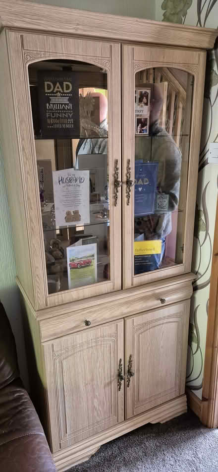 Photo of free Display cabinet (Derby Chaddesden) #1