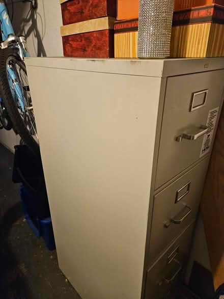 Photo of free Tall filing cabinet (Campbell near Pruneyard) #2