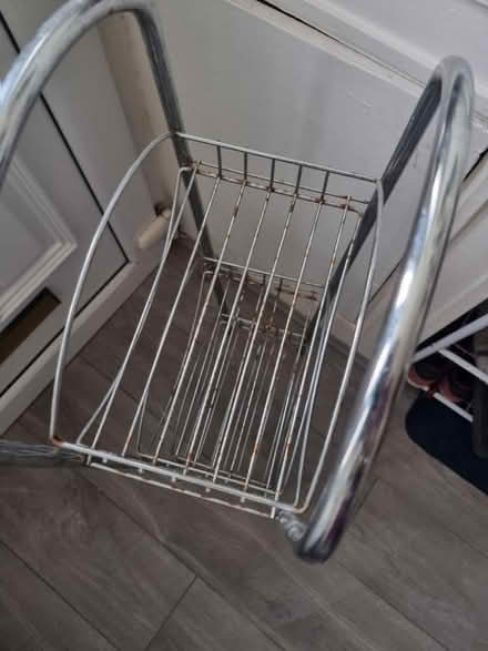 Photo of free Metal caddy/shelving unit (Aigburth L17) #2