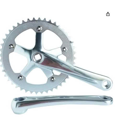 Photo of scrap mountain bike frame / crankset (Dukinfield SK16) #1