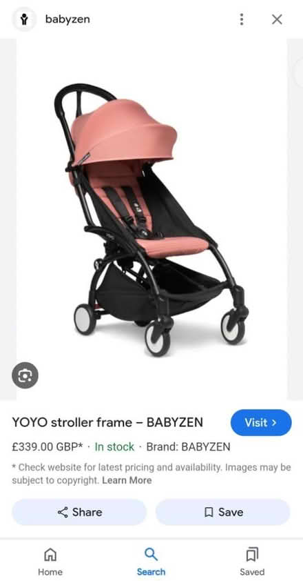 Photo of Lightweight stroller (thornton heath) #2