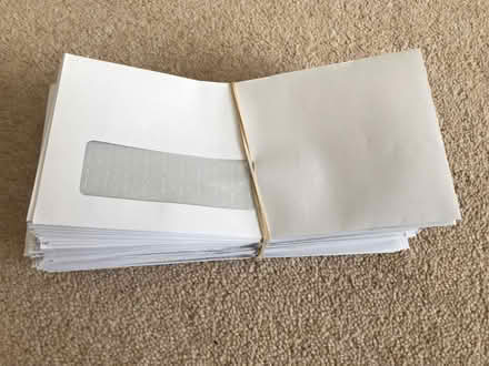 Photo of free 100 envelopes with windows (Cromer NR27) #1