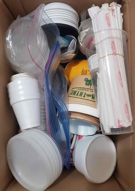 Photo of free Disposable cutlery etc (Saint Peters) #1