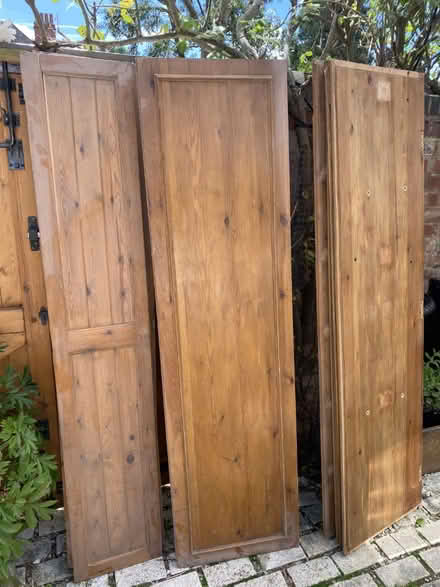 Photo of free Panels and pediment for corner wardrobe (Castlefields SY1) #1