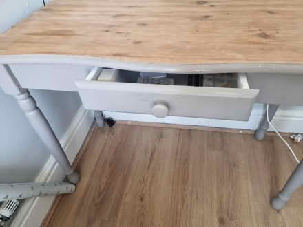 Photo of free Wooden one drawer desk (Aigburth L17) #2