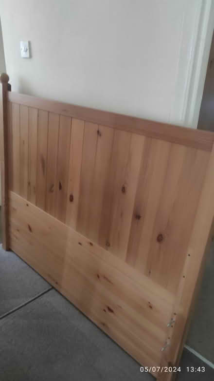 Photo of free Double Headboard (SE19) #1