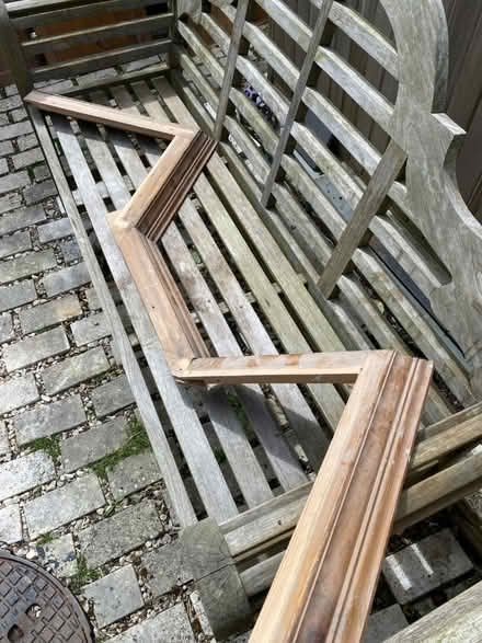 Photo of free Panels and pediment for corner wardrobe (Castlefields SY1) #2