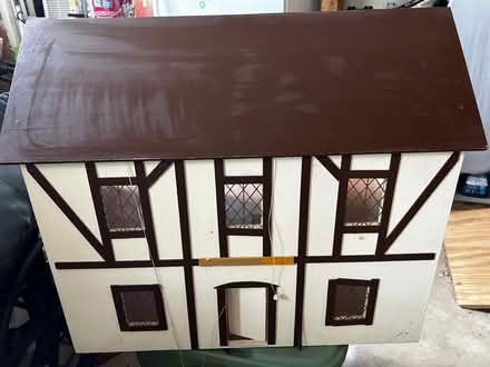 Photo of free Wood Tudor style dollhouse (Hillsborough) #1