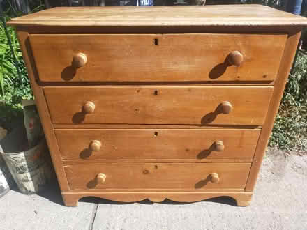 Photo of free Antique Wood Chest of Drawers (Bloor and Spadina) #1