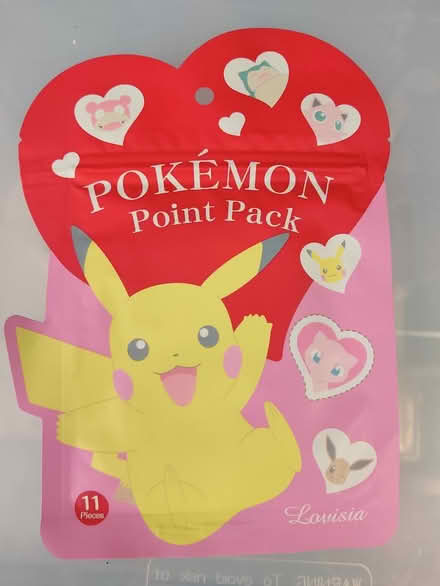 Photo of free Pokemon moisturizer pads BRAND NEW (near Maryvale Park) #1