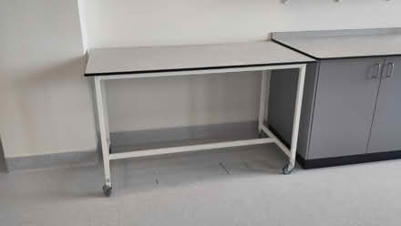 Photo of free Rolling tables + non-rolling tables (58 Wood Lane, W12) #2