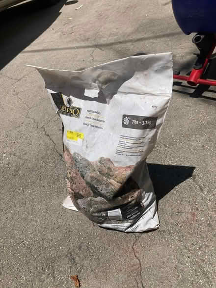 Photo of free Small Bag of Lava Rock (Silver Lake Blvd.) #1