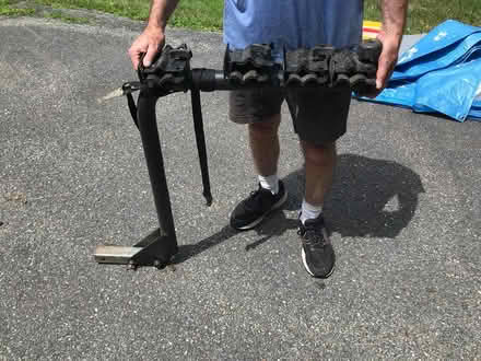 Photo of free Trailer hitch-mounted 4 bike rack (Groton, MA 01450) #1