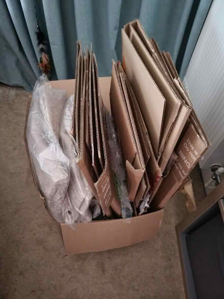 Photo of free Moving boxes and padding (BS7) #1