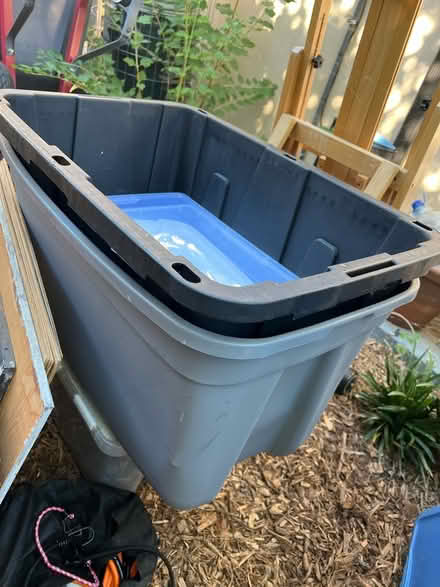 Photo of free Storage bins (Calderon and Mercy) #2