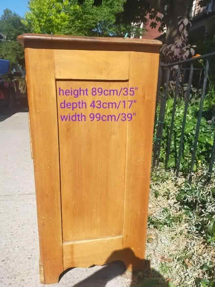 Photo of free Antique Wood Chest of Drawers (Bloor and Spadina) #4