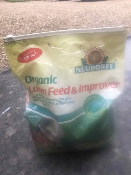 Photo of free organic lawn feed and improver (Box GL6) #1