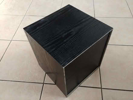 Photo of free 4 drawer cd storage cabinet - black (Loughton IG10) #2