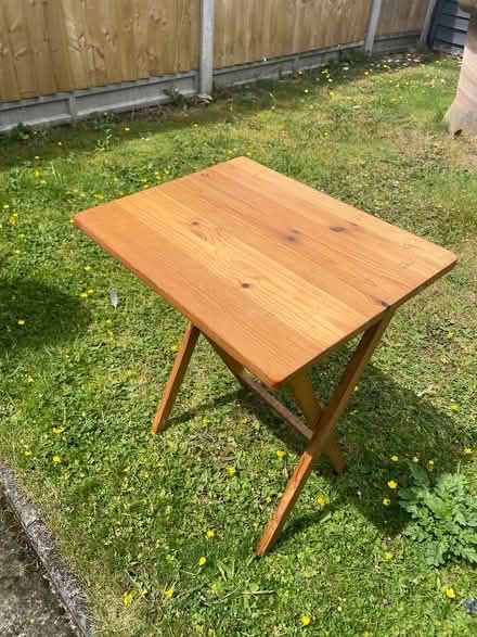 Photo of free Tv collapsible table (W4) #2