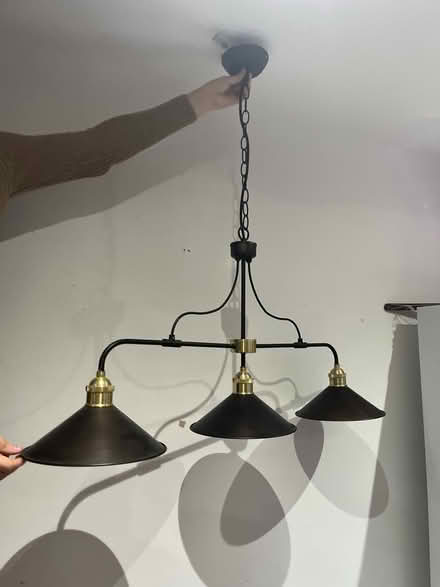 Photo of free Ceiling light fixtures (Brantham CO11) #2