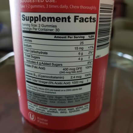 Photo of free Goli Apple Cider Vinegar Gummies (Barrington Rd & Weathersfield) #2
