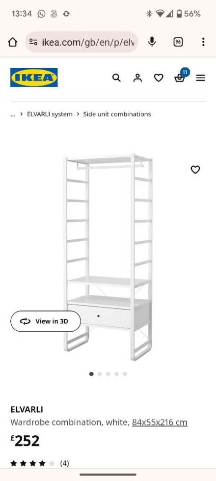 Photo of free Elvarli IKEA wardrobe bits (Stalybridge, SK15) #1