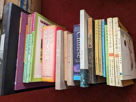 Photo of free Range of Chinese/Mandarin Refernce Books (Bramcote Hills NG9) #2