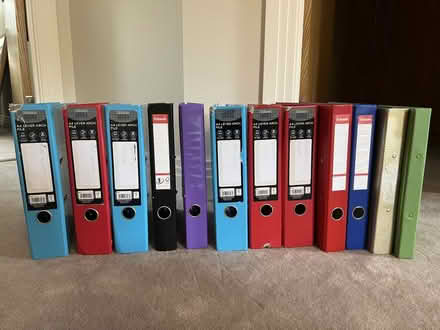 Photo of free Lever arch files (Weybridge KT13) #1