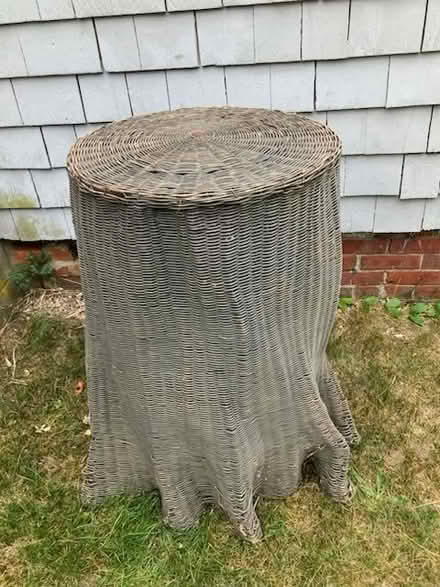 Photo of free Wicker plant stand (Yarmouth Port Ma) #1