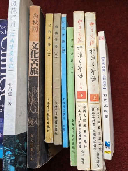 Photo of free Range of Chinese/Mandarin Refernce Books (Bramcote Hills NG9) #1
