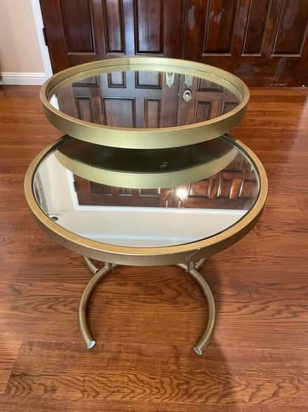 Photo of free Mirrored Nesting Tables (Waverly Park) #2