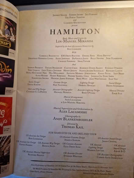 Photo of free Hamilton the Musical (Lifford B30) #2
