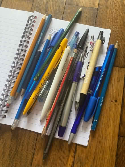 Photo of free Selection of pens and pencils (Stepney E1) #1