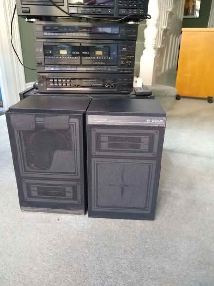 Photo of free Pioneer Music system with Kenwood CD player (Emsworth PO10) #2